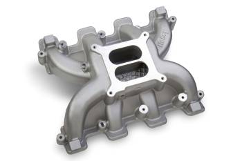 Holley - Holley EFI Intake Manifold - Square Bore - Single Plane - Rectangle Port - GM LS-Series