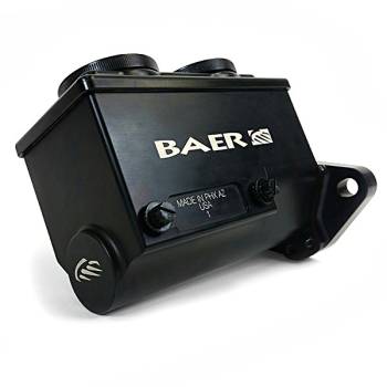 Baer Disc Brakes - Baer Remaster Brake Master Cylinder - Black Anodized - Left Port - 15/16" BAER Brakes