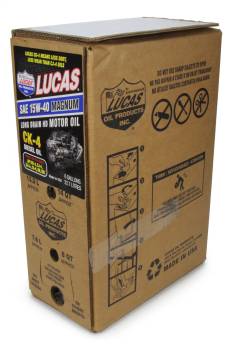 Lucas Oil Products - Lucas Magnum CK-4 Motor Oil - 15W40 - Bag In Box - Conventional - 6 Gallon