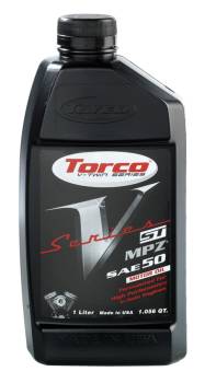 Torco - Torco V-Series ST Motor Oil - 50W - Synthetic - 1 Qt. (Set of 12)