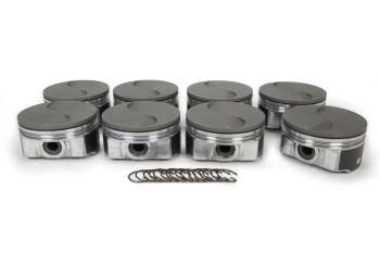 KB Performance Pistons - KB Performance Piston Set - 4.065" Bore - 1.5 x 1.5 x 2.5 mm Ring Grooves - SB Chevy (Set of 8)
