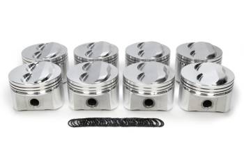 Sportsman Racing Products - Sportsman Racing Products 302 Dome Piston - Forged - 4.040" Bore - 1/16 x 1/16 x 3/16" Ring Grooves - plus 6.5 cc - Small Block Chevy (Set of 8)