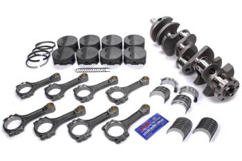 Eagle Specialty Products - Eagle Rotating Assembly - 349 CID - Cast Crank - Forged Pistons - 3.400" Stroke - 4.040" Bore - 5.400" I Beam Rods - Small Block Ford