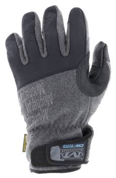 Mechanix Wear - Mechanix Wear Wind Resistant Glove - Reinforced Palm - Hook and Loop Closure - Insulated - Touch Screen Compatible - Black/Gray - Medium (Pair)