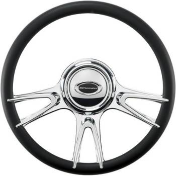 Billet Specialties - Billet Specialties Steering Wheel - 14" Diameter - 6 Spoke - Aluminum - Polished