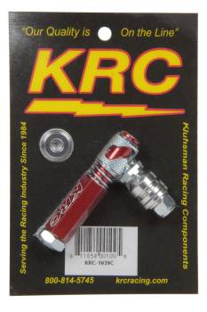 Kluhsman Racing Components - Kluhsman Throttle Linkage Rod - Quick Disconnect - Aluminum - Red Anodize