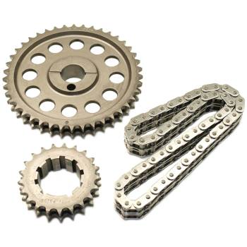 Cloyes - Cloyes Double Roller Timing Chain Set - 9 Keyway Adjustable - Iron/Steel - Small Block Ford