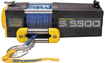 Superwinch - Superwinch S5500 Winch - 5500 lb. Capacity - Roller Fairlead - 30 Ft. Remote - 1/4" x 60 Ft. Nylon Rope - 12V