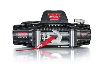 Warn - Warn VR EVO 10 Winch - 10000 lb. Capacity - Roller Fairlead - 12 Ft. Remote - 23/64" x 90 Ft. Steel Rope - 12V
