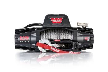 Warn - Warn VR EVO 10 Winch - 10000 lb. Capacity - Roller Fairlead - 12 Ft. Remote - 23/64" x 90 Ft. Synthetic Rope - 12V