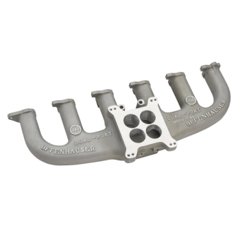 Offenhauser - Offenhauser Dual Port Intake Manifold - Square Bore - Dual Plane - Ford Inline-6