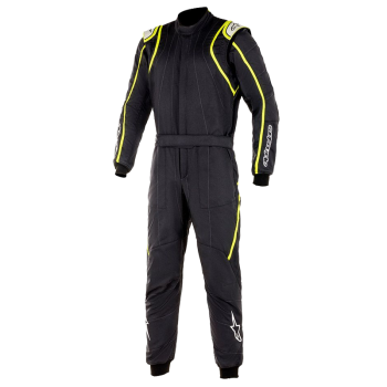 Alpinestars - Alpinestars GP Race V2 Suit - Black/Yellow Fluo - Size 44