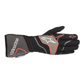 Alpinestars - Alpinestars Tech 1-ZX v2 Glove - Black/Anthracite/Red - Size 2XL
