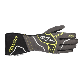 Alpinestars - Alpinestars Tech 1-ZX v2 Glove - Anthracite/Yellow Fluo/Black - Size L
