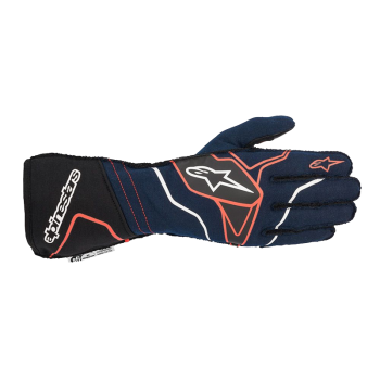 Alpinestars - Alpinestars Tech 1-ZX v2 Glove - Navy/Black/Red - Size 2XL