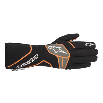 Alpinestars - Alpinestars Tech 1 Race v2 Glove - Black/Orange Fluo - Size 2XL
