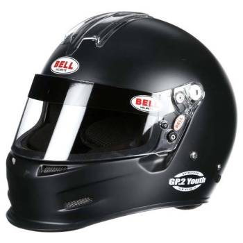 Bell Helmets - Bell GP.2 Youth Helmet - Matte Black - 2XS (54-55) SFI24.1