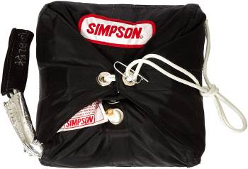 Simpson - Simpson Mini Drag Dragster Parachute - Black