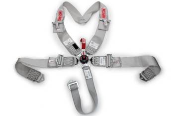 Simpson - Simpson 5 Point Camlock Restraint System - 55" Bolt-In Seat Belt Pull Down - Roll Bar V Harness Bolt In - Platinum