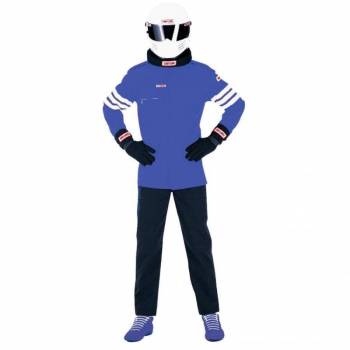 Simpson - Simpson Classic STD.19 Driving Jacket w/ Arm Restraints (Only) - Blue - Small