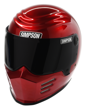 Simpson - Simpson Outlaw Bandit Helmet - Red - Large