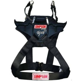 Simpson Performance Products - Simpson Hybrid Sport - FIA 8858-2010 - X-Large - Adjustable Sliding Tether - Post Anchor Compatible