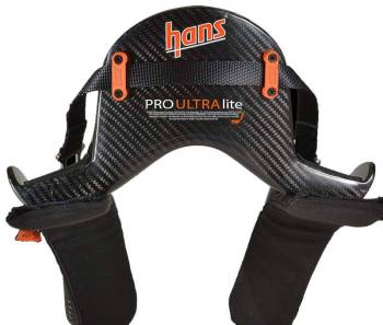 HANS - HANS Ultra Lite Device - 20 - Medium - Post Anchor - Sliding Tether - SA2015 Helmet & Up - SFI