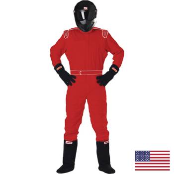 Simpson - Simpson Drag Two Drag Racing Jacket w/ Built-In Arm Restraints (Only) - SFI 20 Approved - Red - Small