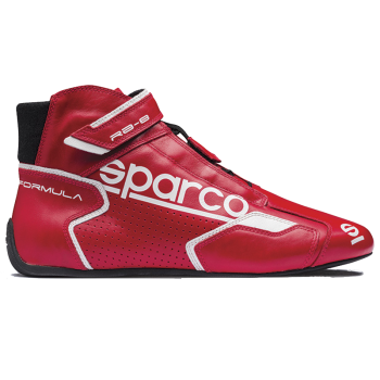 Sparco - Sparco Formula RB-8.1 Racing Shoe - Red / White - Size: 11.5 / Euro 45