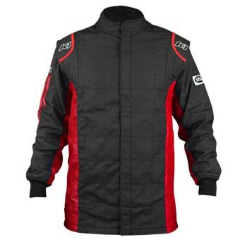 K1 RaceGear - K1 RaceGear Sportsman Jacket (Only) - Black/Red - Size: 2X-Large / Euro 64