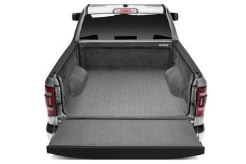 Bedrug - Bedrug Bed Mat - Impact - Hook and Loop Fastener - Sides / Tailgate Included - Plastic - Gray - 8 Ft. Bed - Ford Full-Size Truck 2015-19