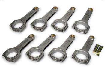 Callies Performance Products - Callies Compstar H Beam Connecting Rod - 6.385" Long - Bushed - 7/16" Cap Screws - Forged Steel - BB Chevy (Set of 8)