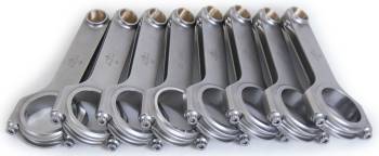 Eagle Specialty Products - Eagle H-Beam Connecting Rod - 7.100" Long - Bushed - 7/16" Cap Screws - Forged Steel - BB Chevy / Oldsmobile V8 (Set of 8)