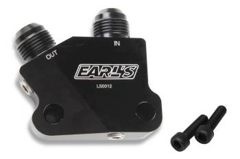 Earl's - Earl's GM LS Engine Oil Cooler Adapter