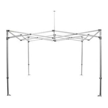 Factory Canopies - Factory Canopies Pro Grade Canopy Frame - 10 x 10 Ft. - Aluminum - White Anodized
