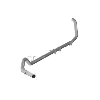 MBRP Performance Exhaust - MBRP PLM Series Turbo-Back Exhaust System - 4" Diameter - Stainless Tip - Steel - Aluminized - F250 / F350 - Ford PowerStroke - Ford Full-Size Truck 1999-2003