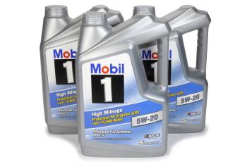 Mobil 1 - Mobil 1 High Mileage 5W20 Synthetic Motor Oil - 5 Quart (Case of 3)