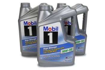 Mobil 1 - Mobil 1 High Mileage 0W30 Synthetic Motor Oil - 5 Quart (Case of 3)