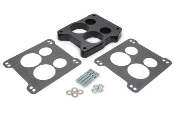 Specialty Products - Specialty Products Carburetor Spacer - 1" Thick - 4 Hole - Spread Bore - Plastic - Black