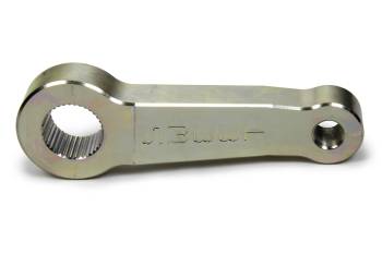 Sweet Manufacturing - Sweet Offset Pitman Arm - Zero Degree - Straight Broach - Aluminum - Clear Anodized