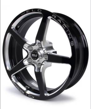 Weld Racing - Weld Chevrolet Performance Track Attack Series Wheel - 18 x 6" - 2.70" BS - 5 x 120 mm - Black