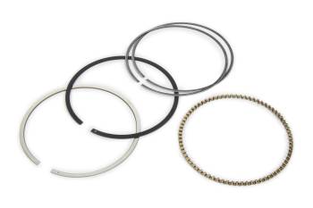 Wiseco - Wiseco Piston Rings - 4.000" Bore - File Fit - 0.047" x 0.047" x 3.0 mm Thick - Standard Tension - Gas Nitride - 1 Cylinder