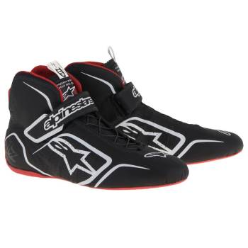 Alpinestars - Alpinestars Tech 1-Z v1 Shoes - Black/White/Red - Size 10.5