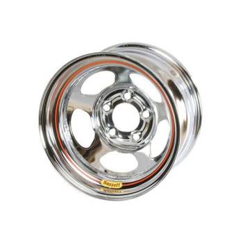 Bassett Racing Wheels - Bassett 15x10 5x4.75 2" Back Spacing Chrome