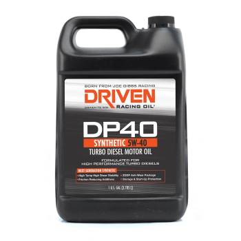 Driven Racing Oil - Driven DP40 5W-40 Synthetic Turbo Diesel Oil - 1 Gallon Jug