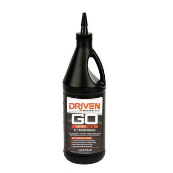 Driven Racing Oil - Driven GO 75W-90 Synthetic GL-5 Gear Oil - 1 Quart Bottle