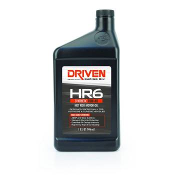 Driven Racing Oil - Driven HR6 10W-40 Synthetic Hot Rod Oil - 1 Quart Bottle