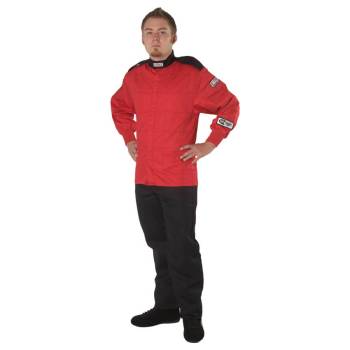 G-Force Racing Gear - G-Force GF125 Racing Jacket (Only) - Red - Medium