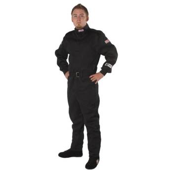 G-Force Racing Gear - G-Force GF125 Racing Suit - Black - Large