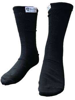 G-Force Racing Gear - G-Force SFI Rated Socks - Black - Large